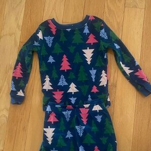 Holiday Time Kids Pajama Set - Blue, Green, Pink